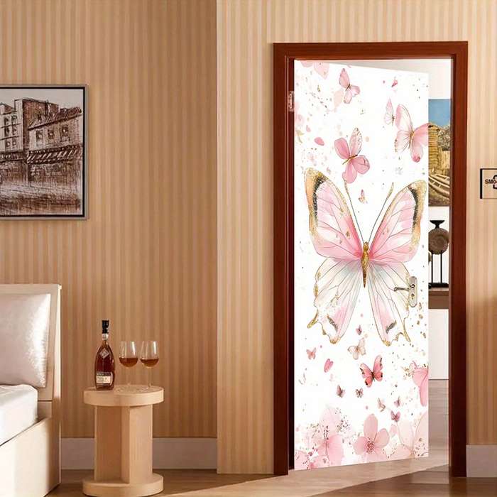 1Pc 95.0x209.8cm Door Window Sticker