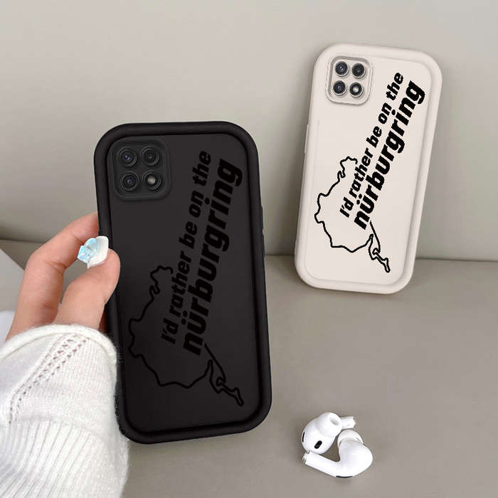 1pc Black For Samsung Galaxy A12 Phone Cases