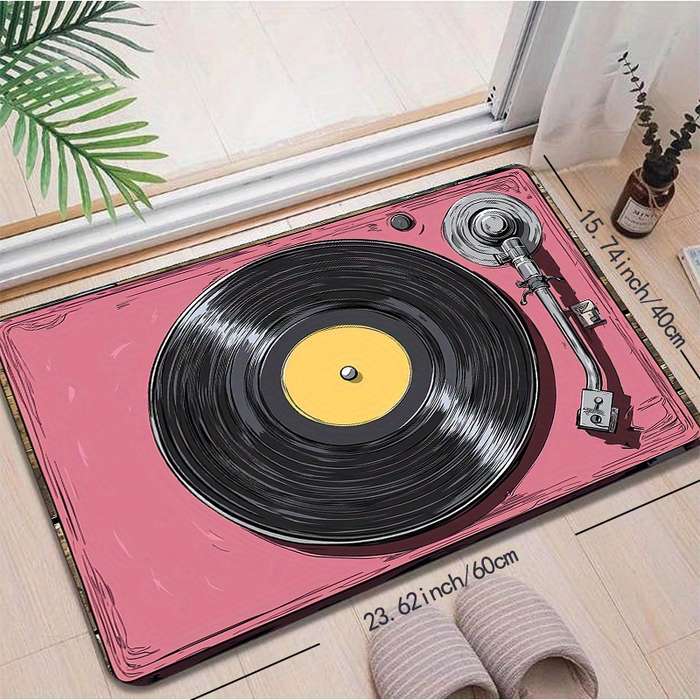 1Pc Pink 47.24x62.99inch 120x160cm Floor Mat