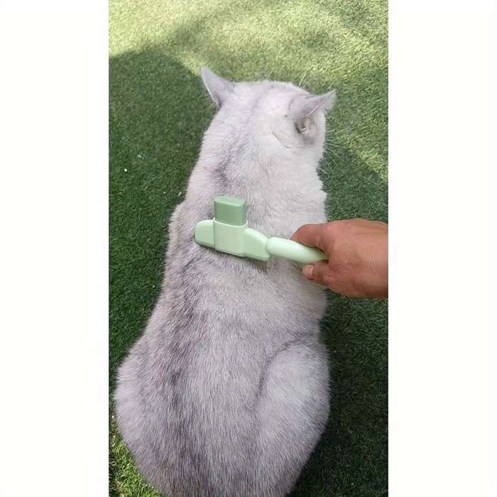 1pc Yellow Comb Pet Comb