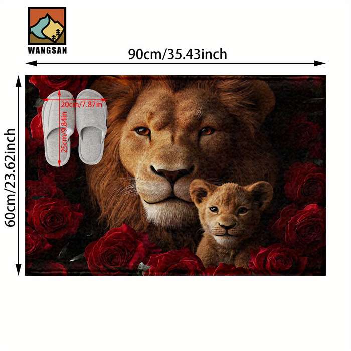 1Pc 90x60cm 35.4x23.6inch Floor Mat