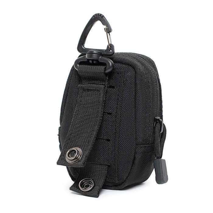 1pc Tactical Waist Pack Polyester EDC Utility Pouch Running Fanny Pack with Card Holder Earphone