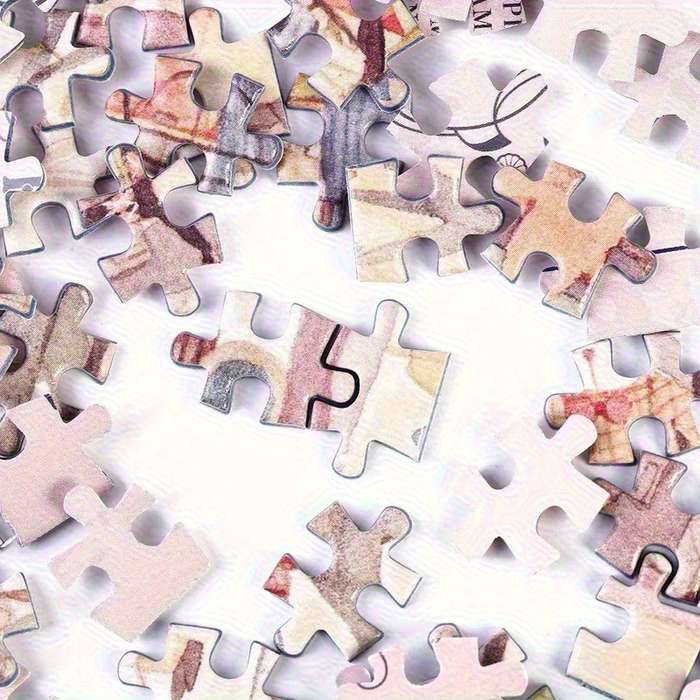 150pcs Mini Test Tube Puzzle for Adults Relax Brain Teaser with Scenic Landscape