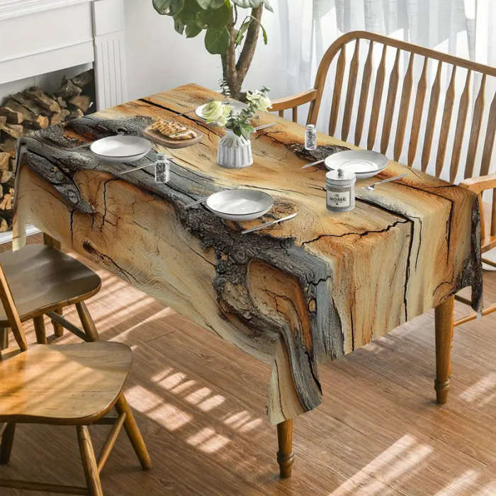 1 Farmhouse Tablecloth 140*220cm