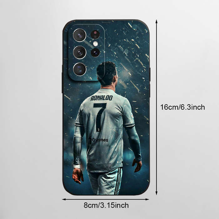 1pc Black For Samsung Galaxy A15 Phone Cases