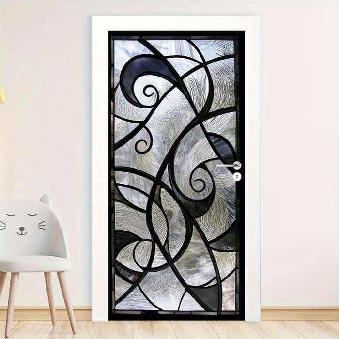 1Pc 76.96x199.9cm Door Window Sticker