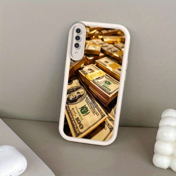 1pc White For Samsung Galaxy A50s Phone Cases
