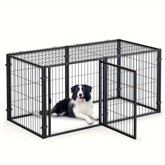 1pc 120CM*60CM*70CM Black Pet Cage