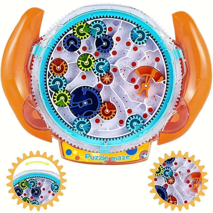 3D Puzzle Maze Toy Orange