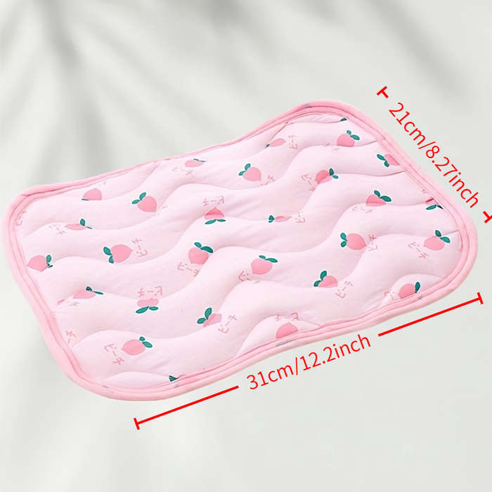 1piece Pink Cherry Cooling Pad