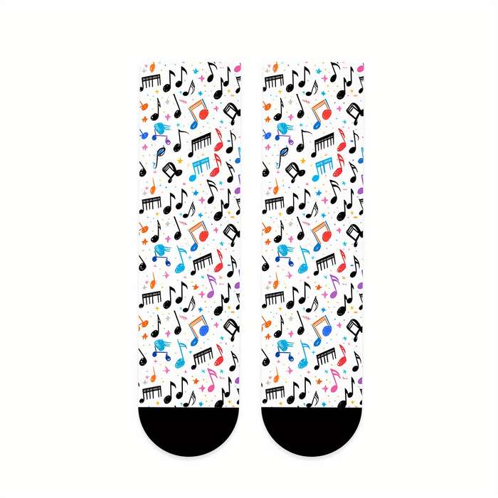1 Pair Mixed Color One Size Socks
