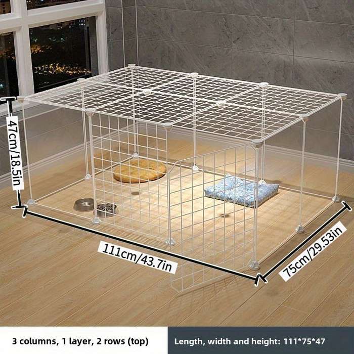 1pc Black size 1pcPet Cage