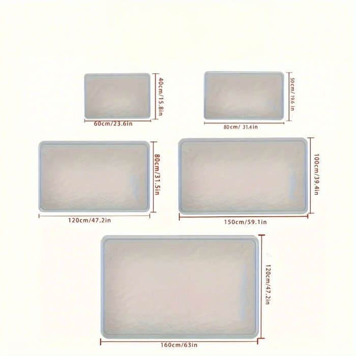 1Pc 19.69x31.49inch 50x80cm Floor Mat