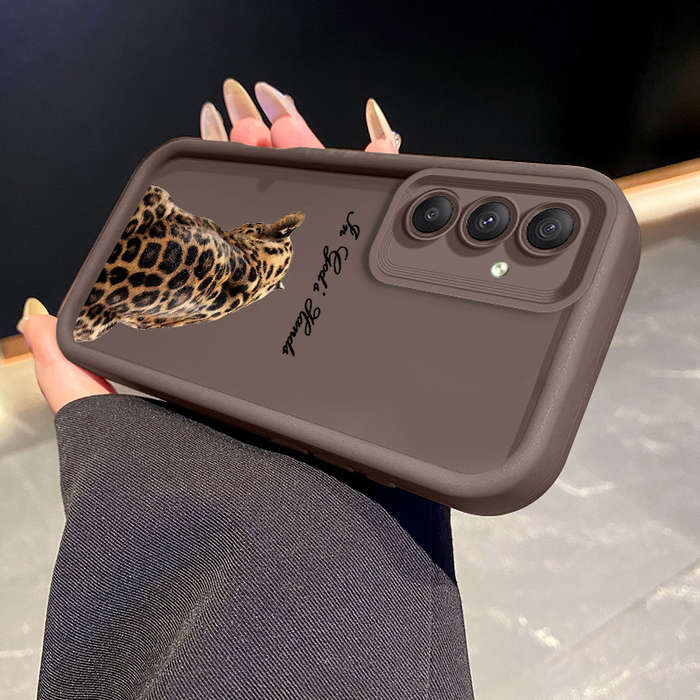 1pc A-Brown For Samsung Galaxy M12 Phone Cases