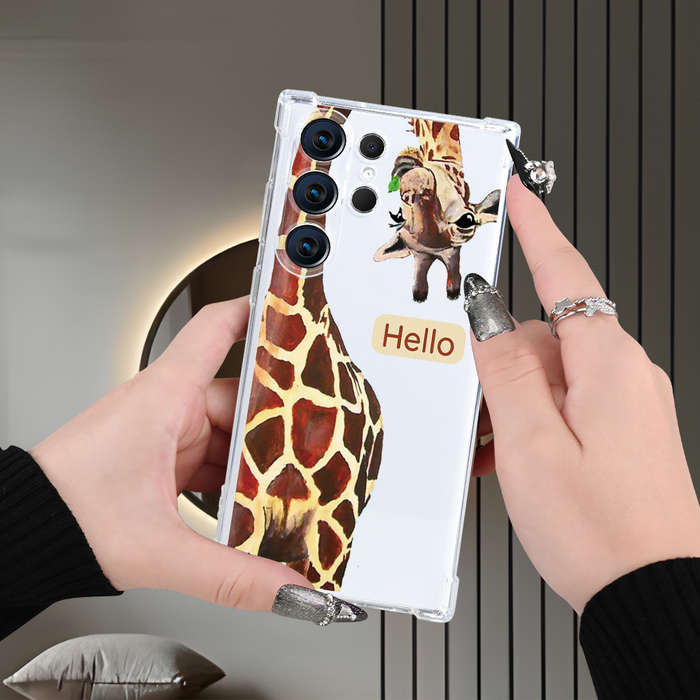 1pc Transparent For Samsung Samsung Galaxy S23 Ultra Phone Cases