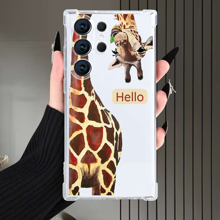 1pc Transparent For Samsung Samsung Galaxy S23 Ultra Phone Cases