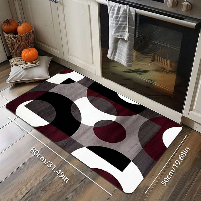 1Pc Flannel 40x60cm And 60x160cm 2 piece Set Floor Mat