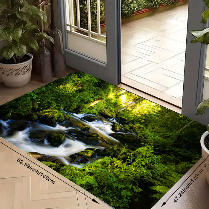 1Pc 47.24x62.99inch 120x160cm Floor Mat