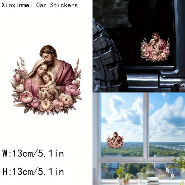 1pc  Jesus Christian Themed Stickers