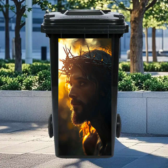 1pc 30.99x69.85cm Jesus Christian Themed Stickers