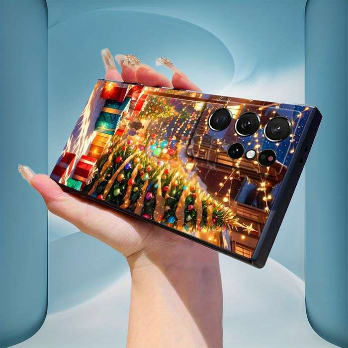 1pc Black For Samsung Galaxy S22 Ultra 5G Phone Cases