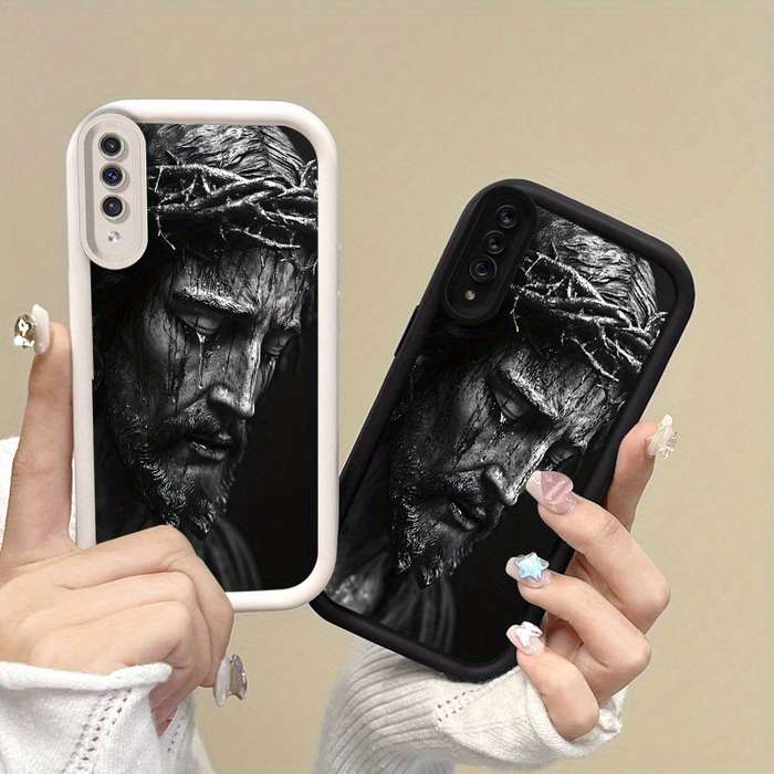 1pc White For Samsung Galaxy A52 Phone Cases