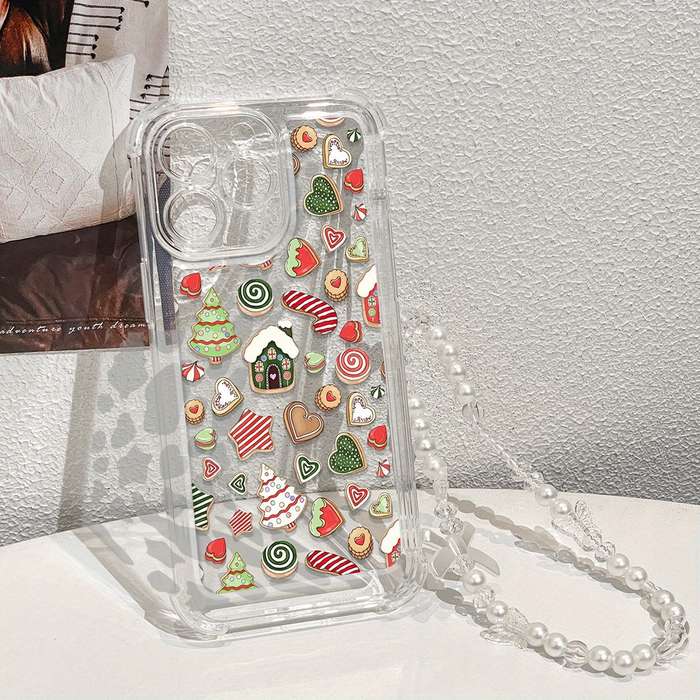 1pc Transparent For Samsung IPhone 16 Pro Max Phone Cases