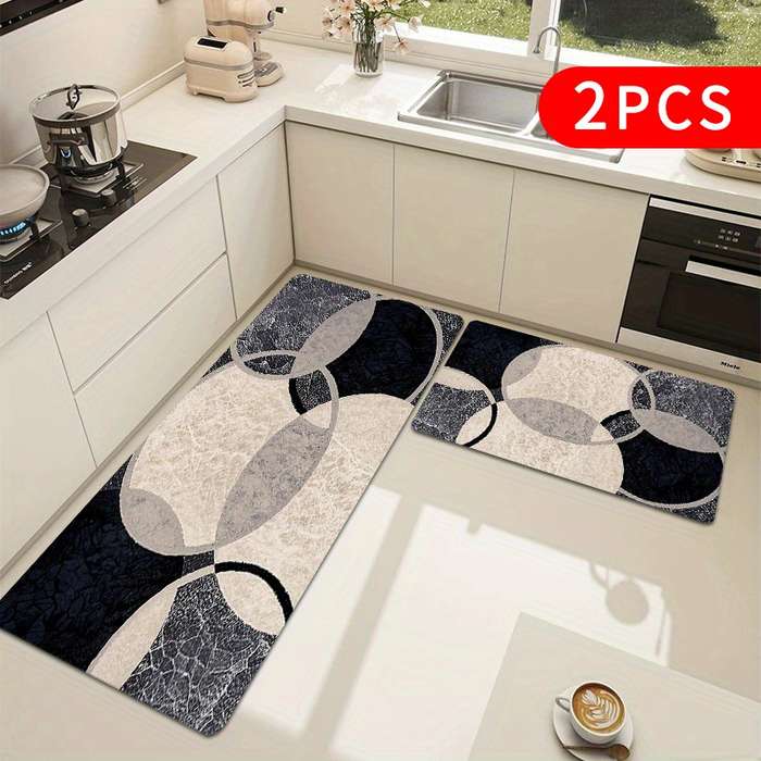 2Pcs 40x60cm And 40x120cm Floor Mat