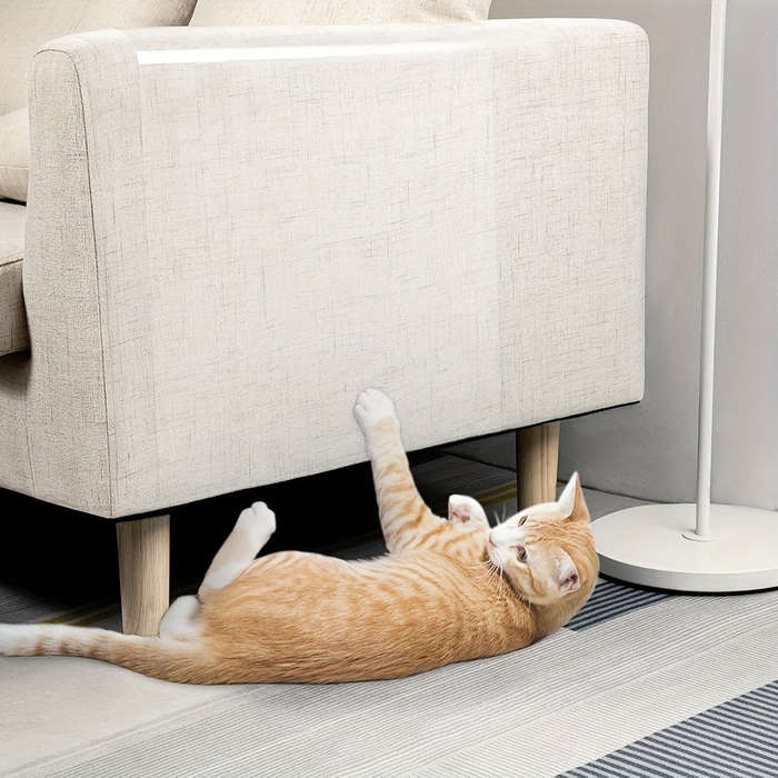 1pc 2m Long Invisible Kitchen Oil-Proof Film High-Temperature Resistant Static Cling Plastic Pro