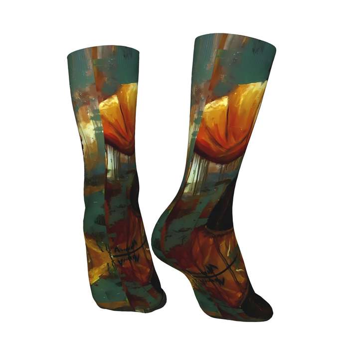 1 Pair Multicolor One Size Socks