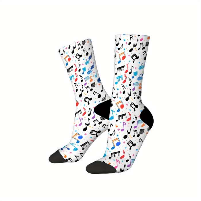 1 Pair Mixed Color One Size Socks