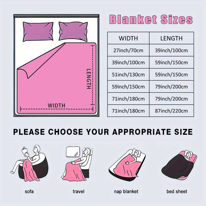 1ps Blanket Size 150X200