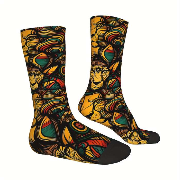 1 Pair Multicolor One Size Socks