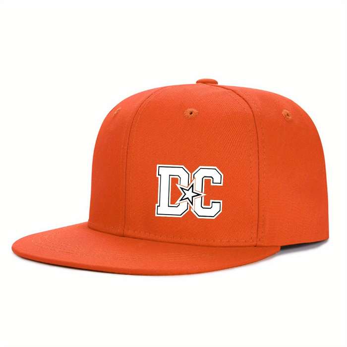 1pc New Design American Casual All-match Hip-hop Hat for Men and Women Fashionable Flat Brim Hat