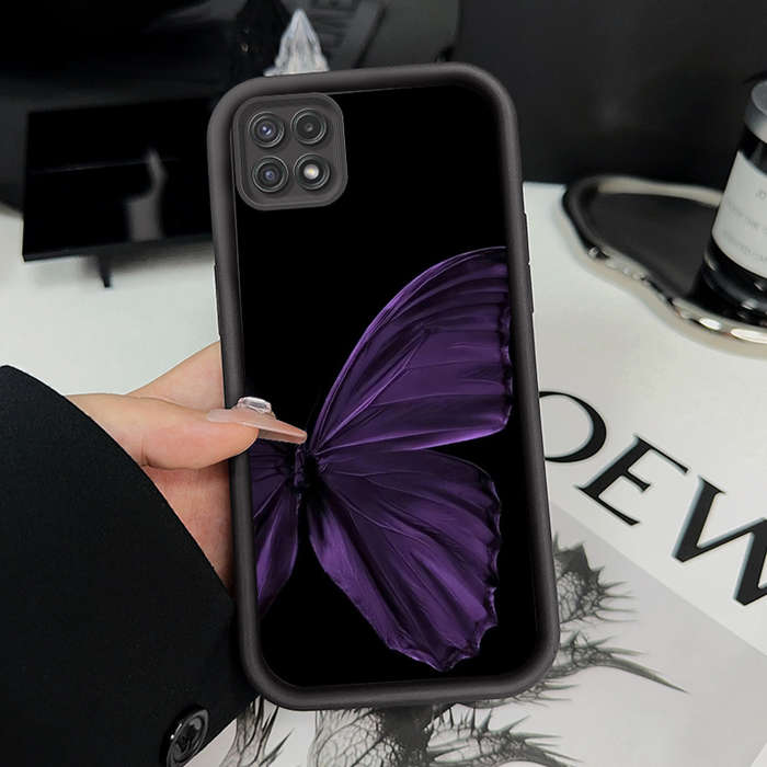 1pc White For Samsung Galaxy A12 Phone Cases