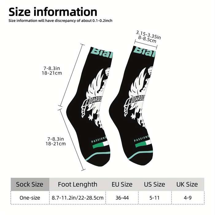 1 Pair Multicolor One Size Socks
