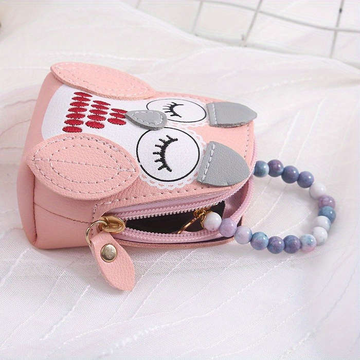 1pc A Cute Women'S Coin Purse in an Instagram Style Designed to Hold Change And Can Be Attached to