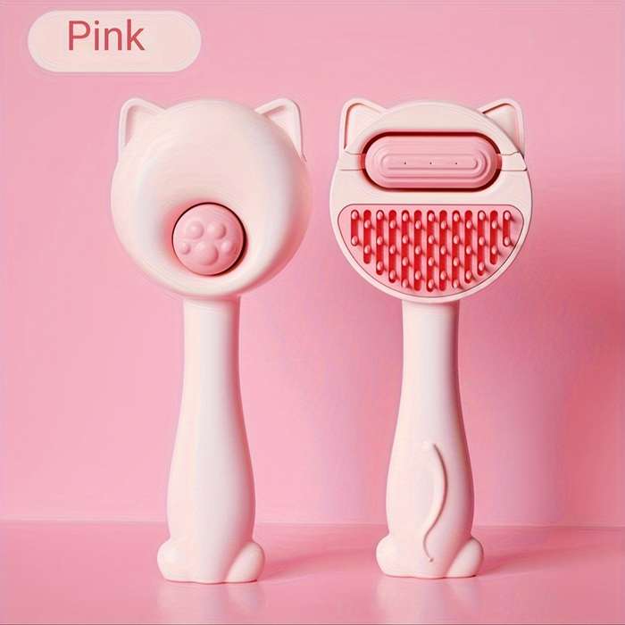 1pc Pink Pet Comb