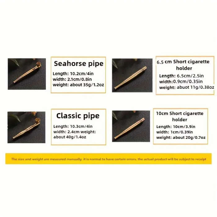 Vintage Dual-Purpose Pipe Set