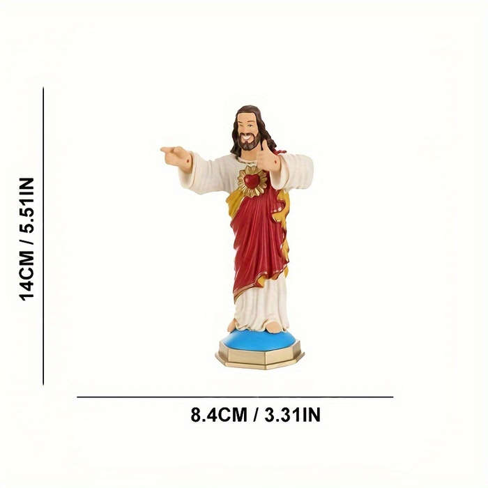 2pcs Jesus Christian Themed Stickers