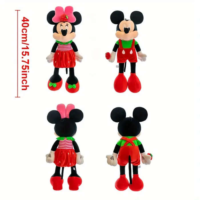 1 Large Mickey And Minnie Plush Toy