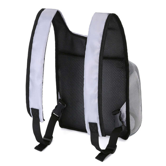 1pc Light Greysize L Pet Bag
