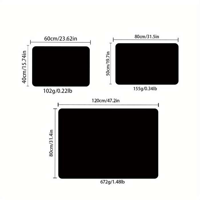 1Pc 40x60cm 15.75x23.62inch Floor Mat