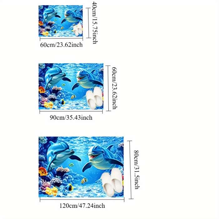 1Pc 40x60cm Floor Mat