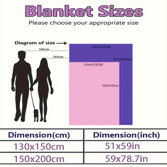 1ps Blanket Size 130X150Cm