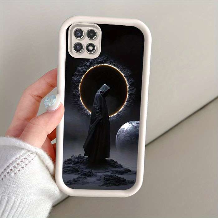 1pc Black For Samsung Galaxy A15 Phone Cases
