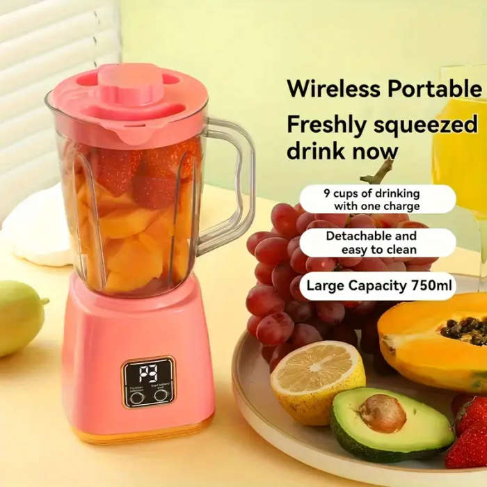 Mini Portable Rechargeable Juicer