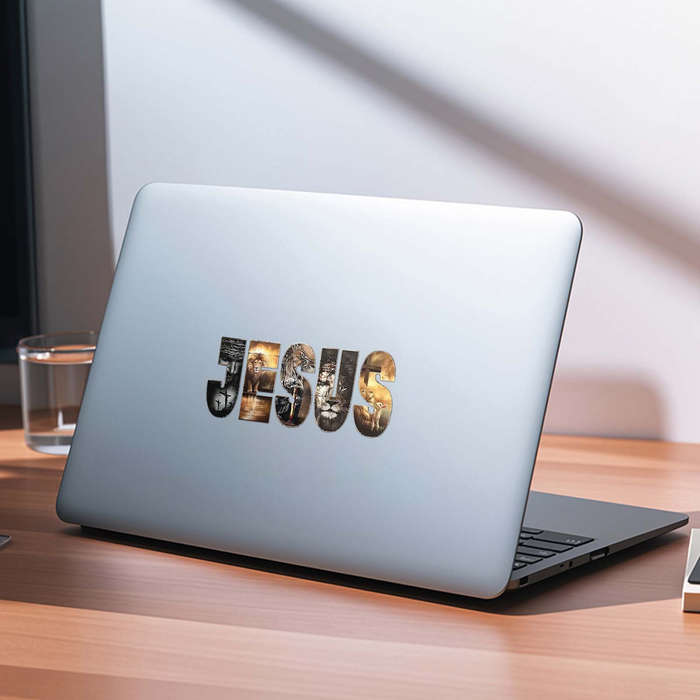 1pc Jesus Christian Themed Stickers