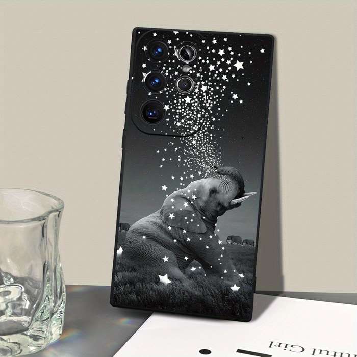 1pc Black For Samsung Samsung Galaxy S23 Ultra Phone Cases