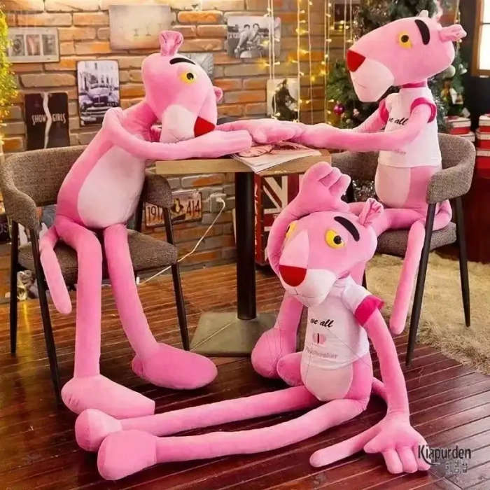 Disney Cartoon Cute Pink Panther Plush Toy